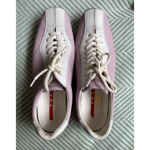 pink prada high tops